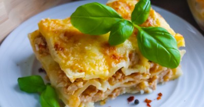Лазанья классическая с фаршем в духовке простая