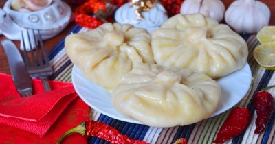 Хинкали в мультиварке