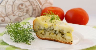 Пирог с яйцом в мультиварке на скорую руку - вкусно быстро