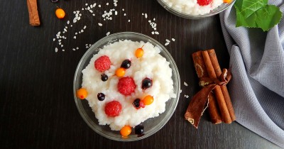 Рисовая каша на кокосовом молоке