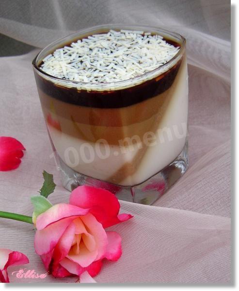 Шоколадное желе